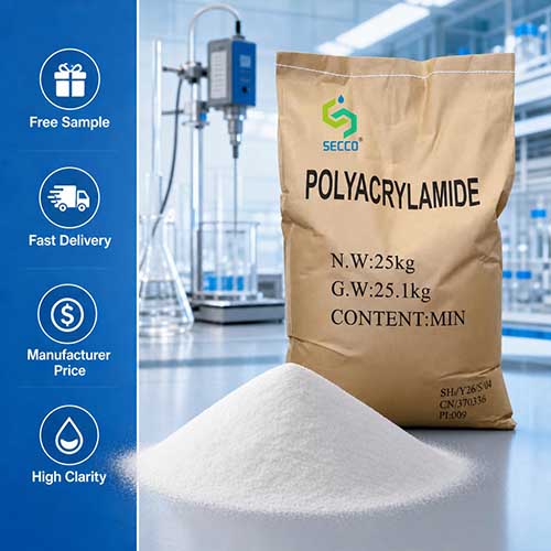 Application cl&eacute; de la polyacrylamide dans le traitement efficace des eaux us&eacute;es de pilage et la s&eacute;paration boue-eau